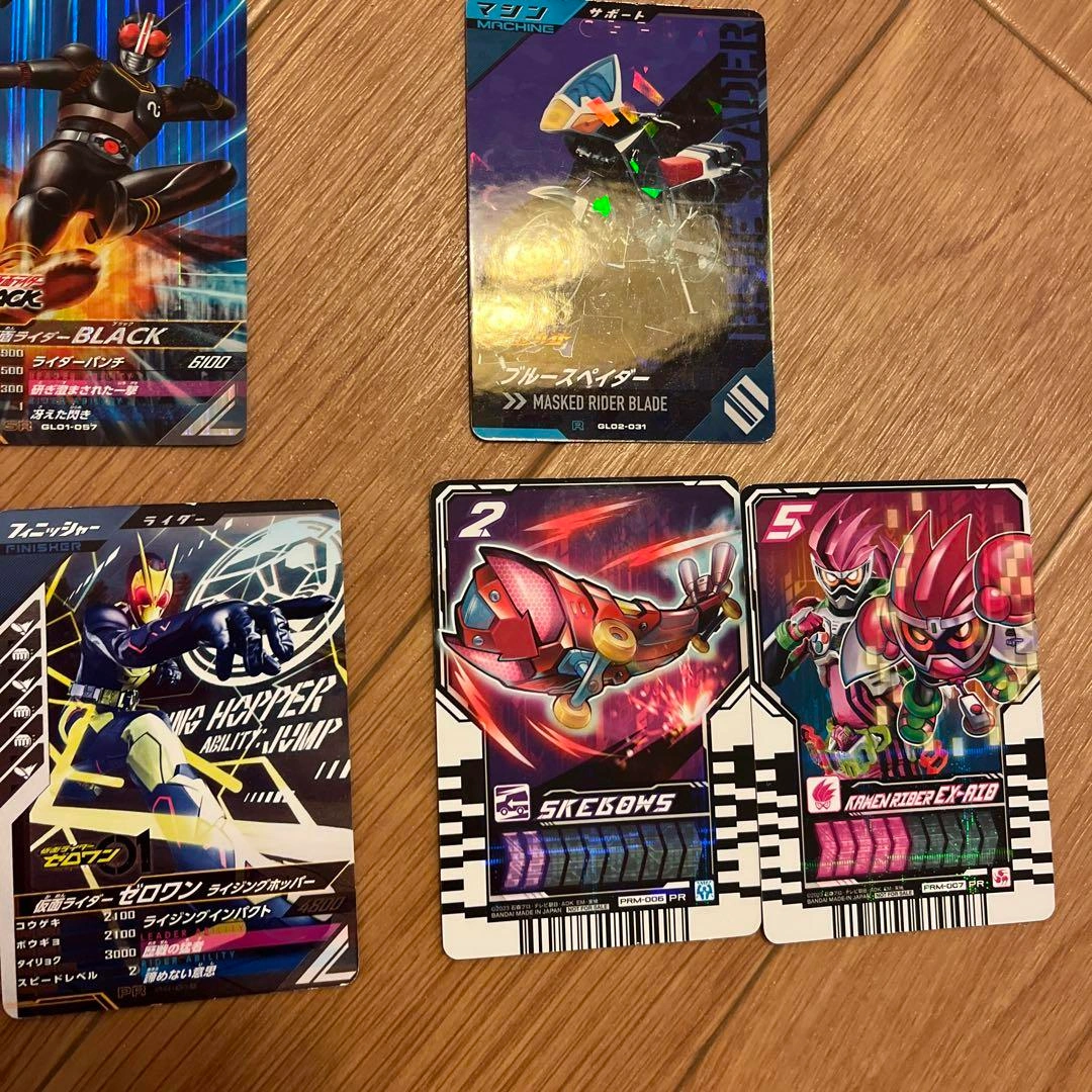 仮面ライダー ガンバレジェンズ プレイ用カードまとめ売りの写真3枚目