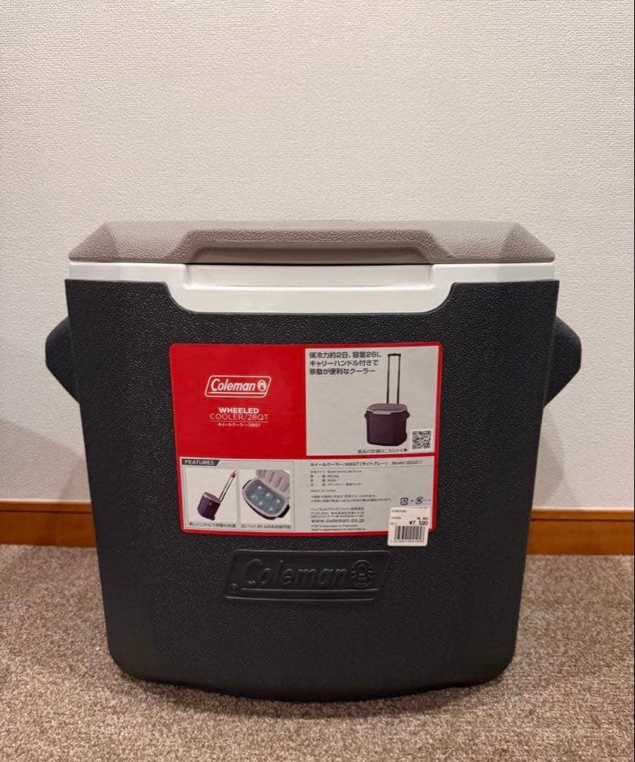 新品未使用　コールマン　冷却ボックス