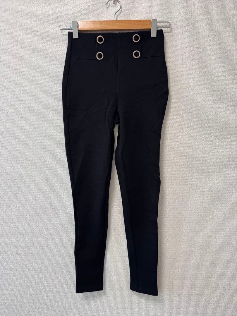 ZARA ハイウエスト　レギンス　パンツ