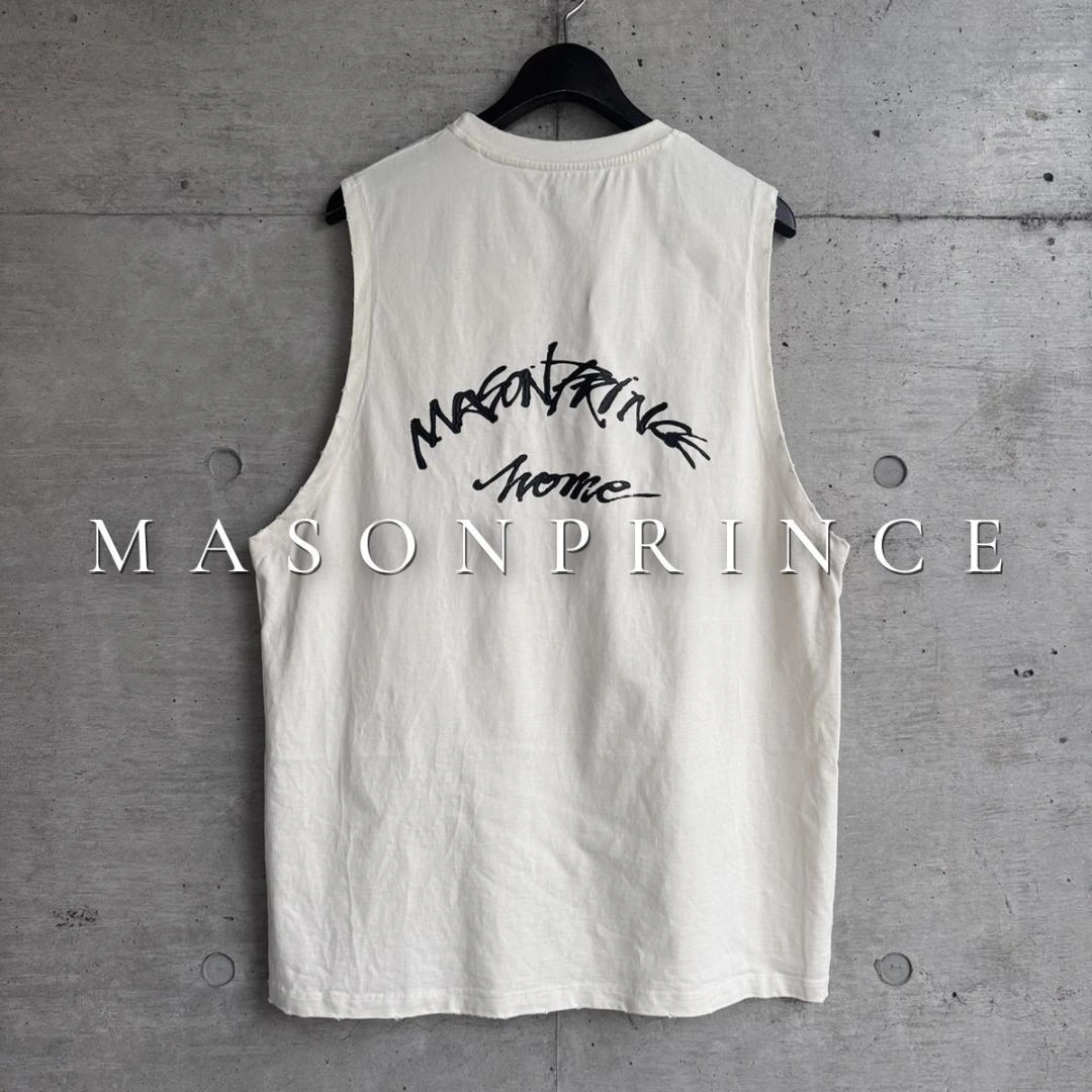 MASONPRINCE home ノースリーブ カットソー 2 アイボリー