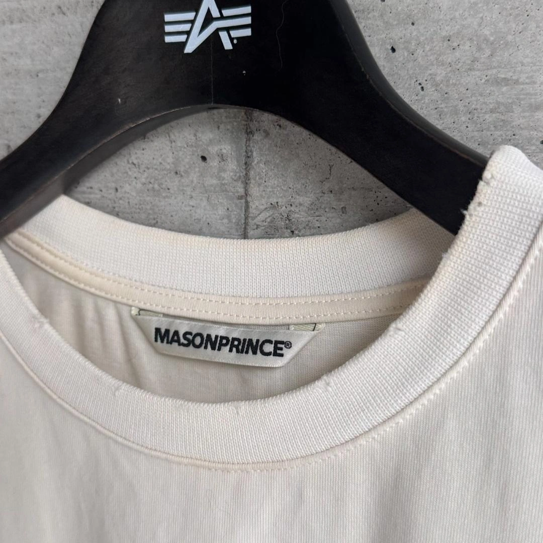 MASONPRINCE home ノースリーブ カットソー 2 アイボリーの写真5枚目
