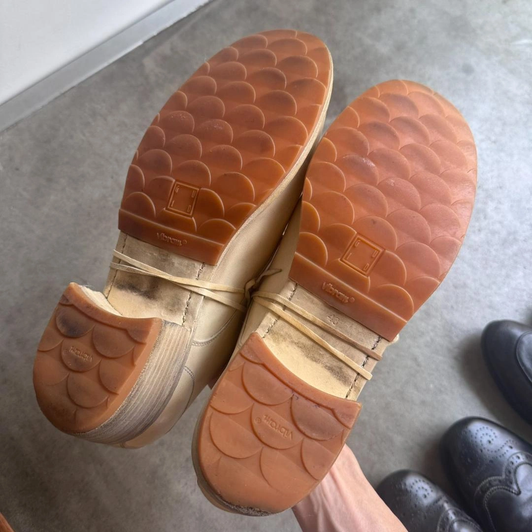 GUIDI グイディ 792 ホースレザー ダービーシューズ 43の写真8枚目