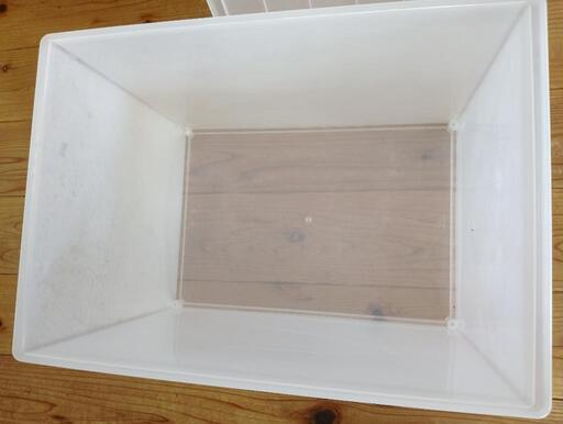 無印良品プラスティック収納ケース差し上げます!!の写真2枚目