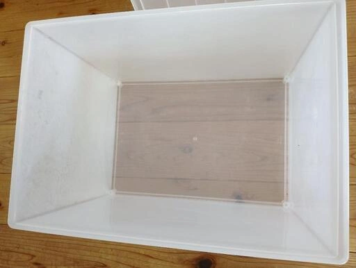 無印良品プラスティック収納ケース差し上げます!!の写真2枚目