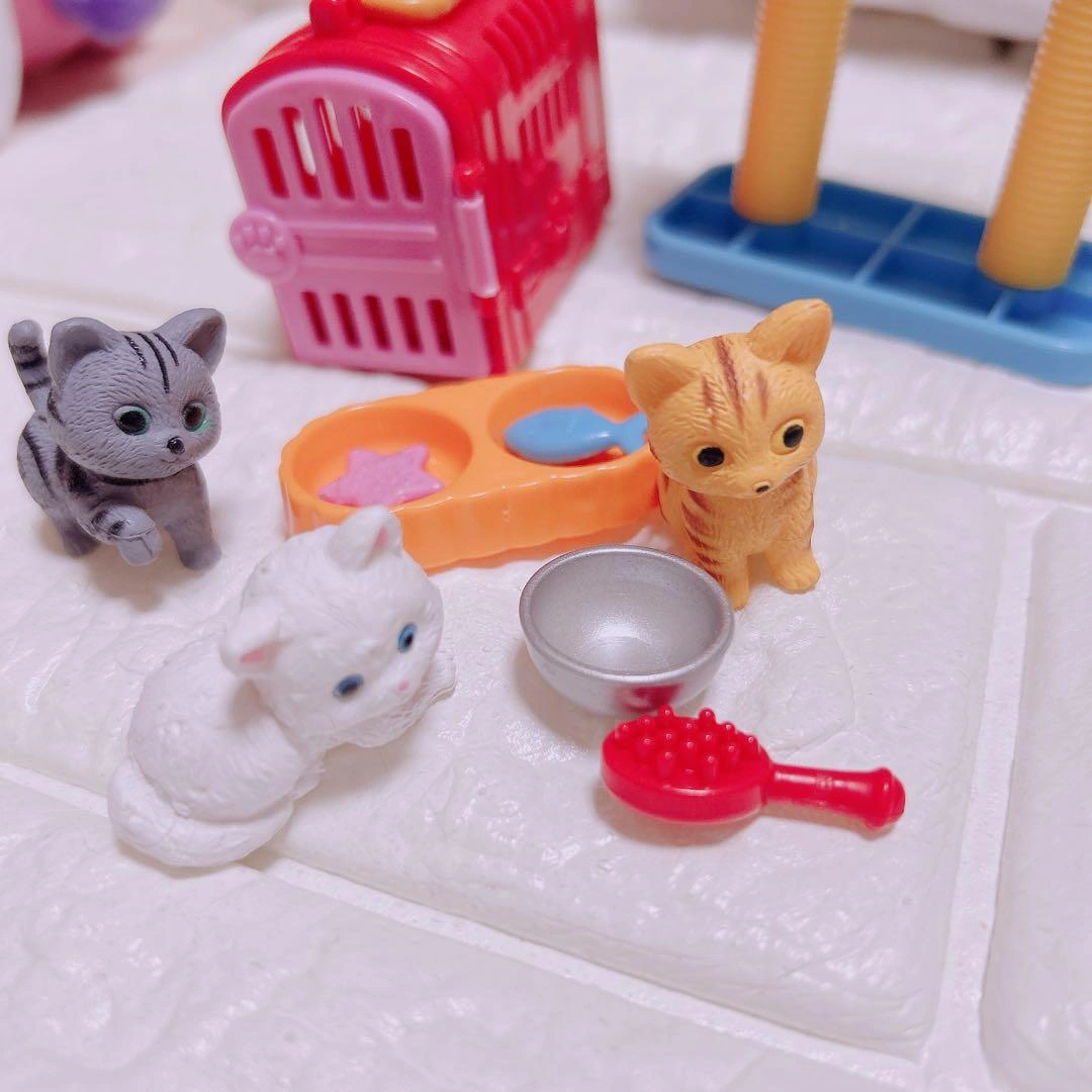 【USDおもちゃMIX⑧】おままごと◆ネコちゃん/お買い物/お掃除セットの写真4枚目