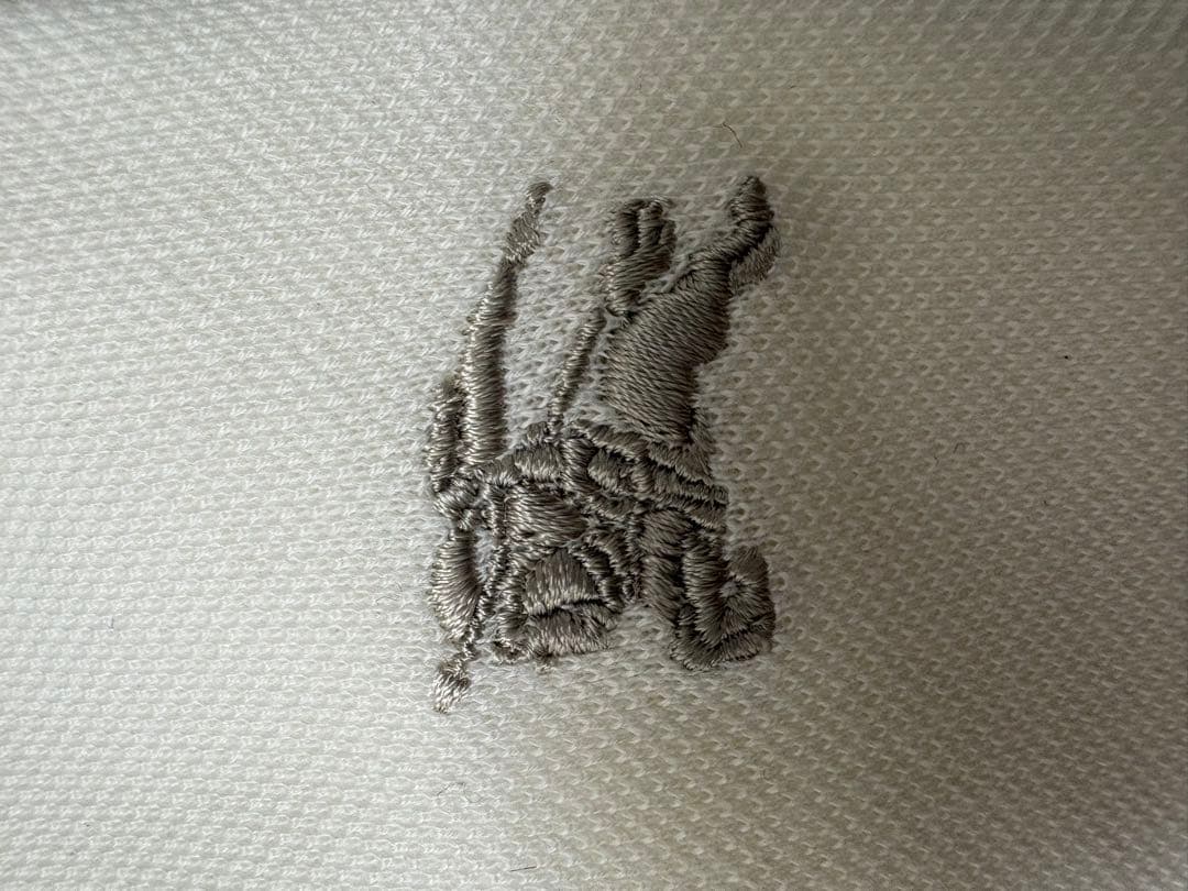 【新品未着用】BURBERRY LONDON ポロシャツ ホワイト Lサイズの写真4枚目