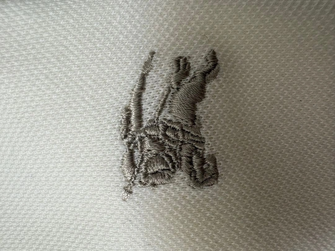 【新品未着用】BURBERRY LONDON ポロシャツ ホワイト Lサイズの写真4枚目
