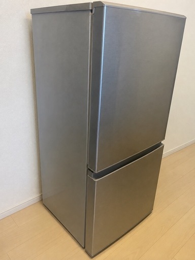 AQUA 2ドア冷凍冷蔵庫 126L（2021年製）無料でお譲りします！
