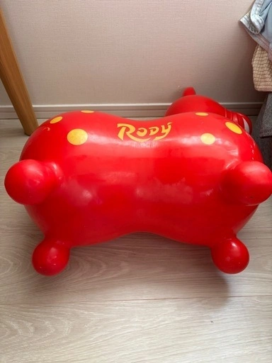 ロディ（Rody）乗用玩具 赤 中古の写真3枚目