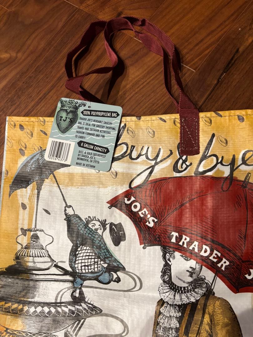 Trader Joe's エコバッグ ワシントン州版の写真5枚目