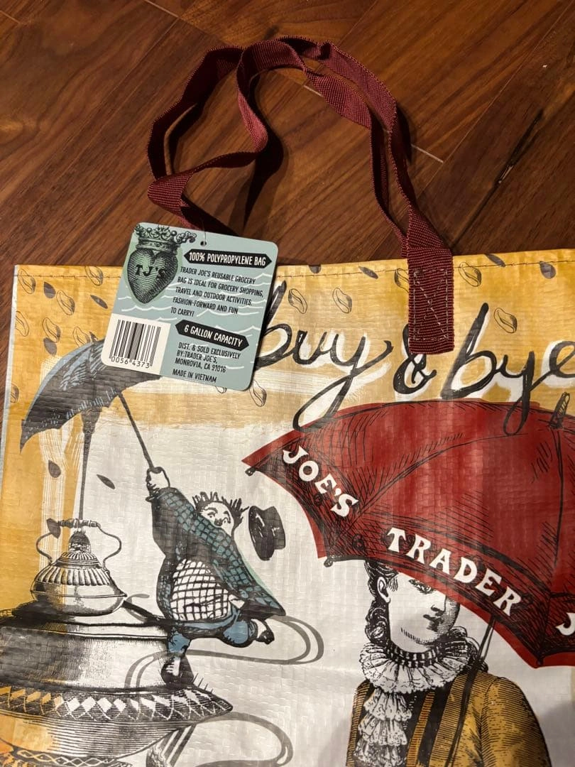 Trader Joe's エコバッグ ワシントン州版の写真5枚目