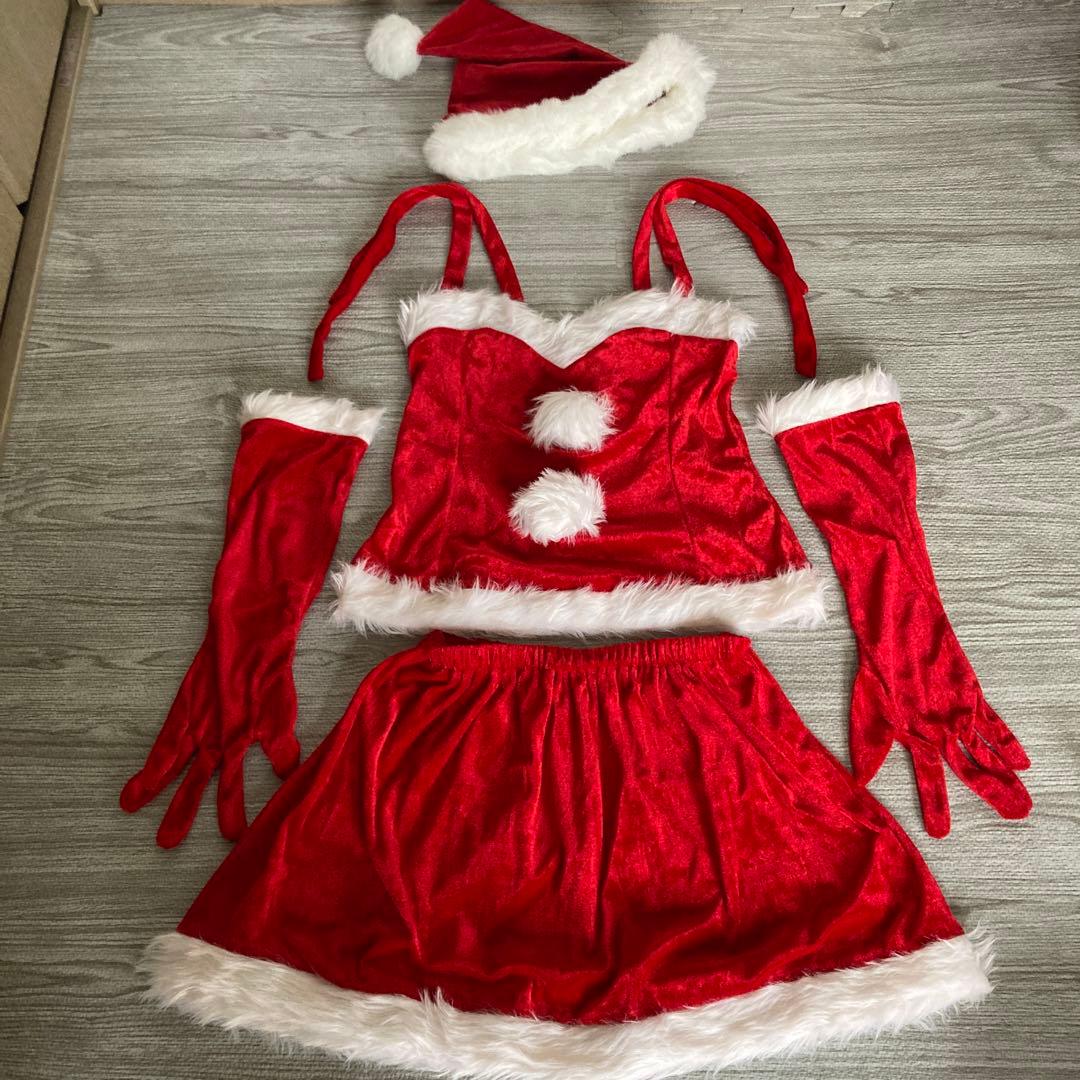 クリスマス サンタ コスプレ 衣装 スカートタイプ