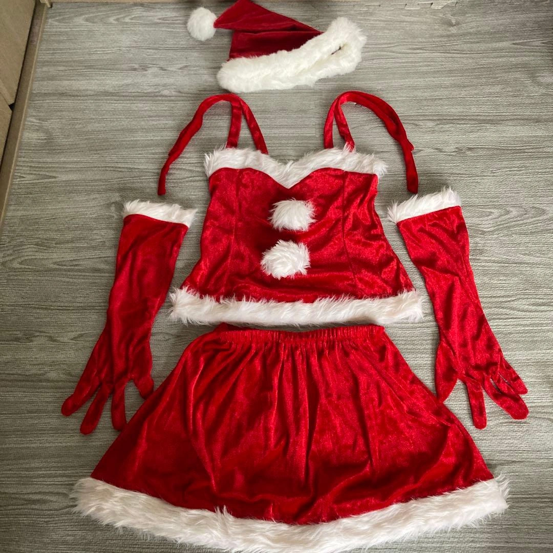 クリスマス サンタ コスプレ 衣装 スカートタイプ