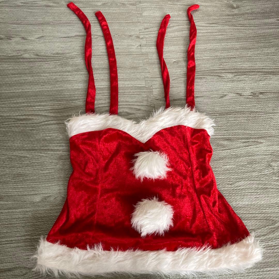 クリスマス サンタ コスプレ 衣装 スカートタイプの写真3枚目