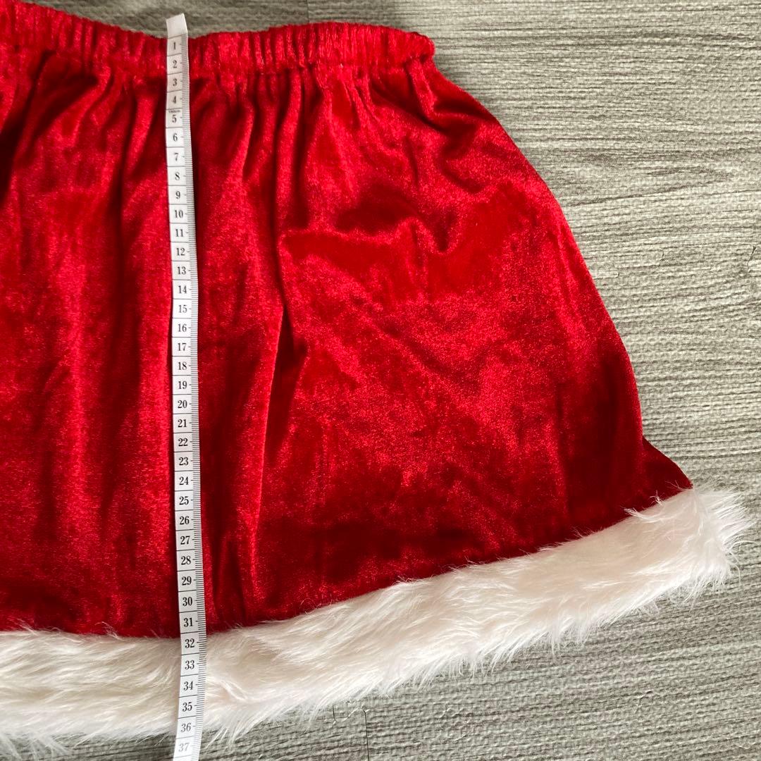 クリスマス サンタ コスプレ 衣装 スカートタイプの写真4枚目