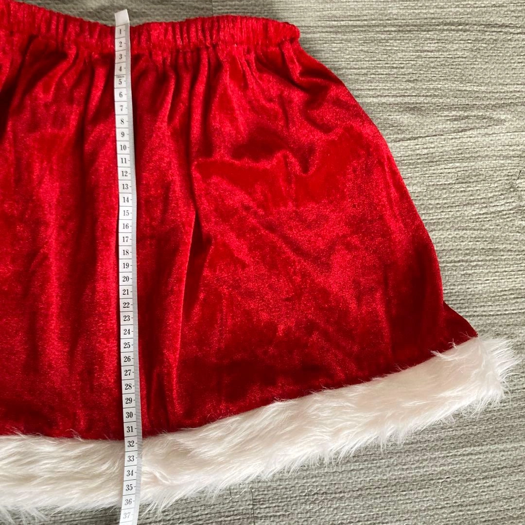 クリスマス サンタ コスプレ 衣装 スカートタイプの写真4枚目