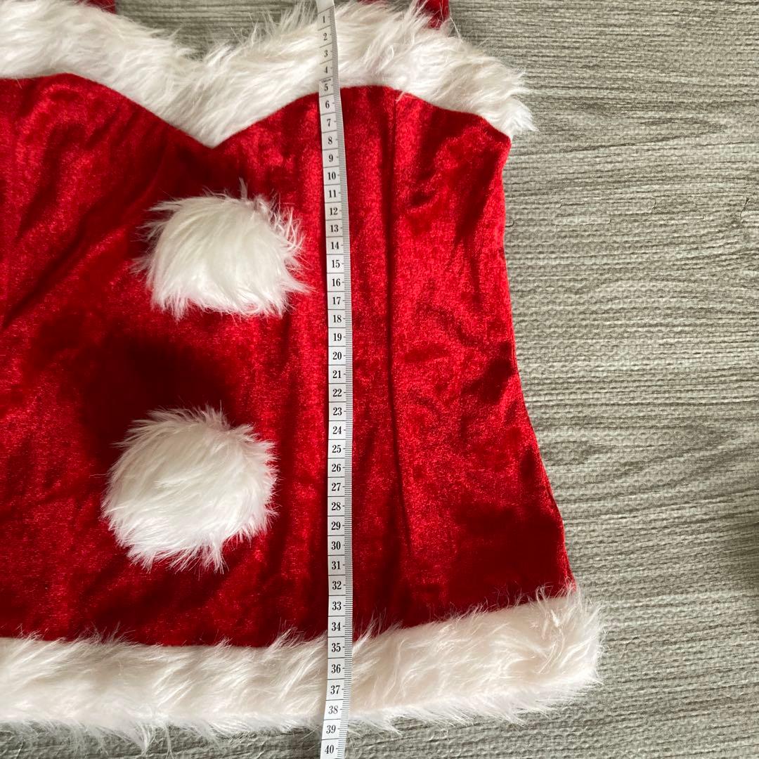 クリスマス サンタ コスプレ 衣装 スカートタイプの写真5枚目