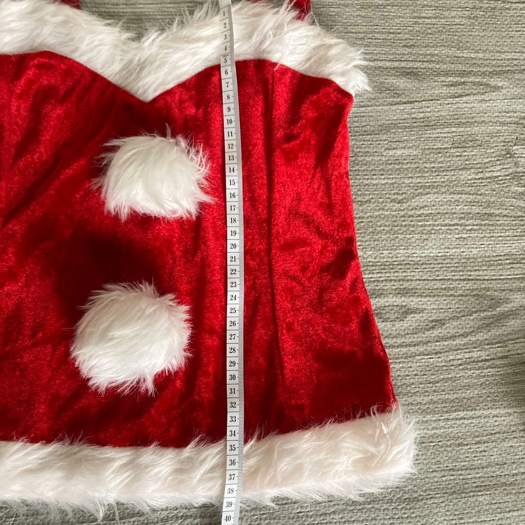 クリスマス サンタ コスプレ 衣装 スカートタイプの写真5枚目