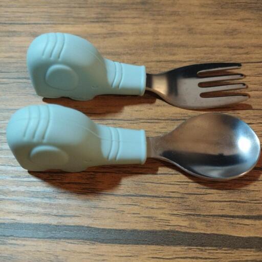 【美品】離乳食用スプーン&フォークの写真3枚目