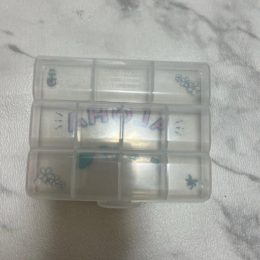 ALOHA柄 小物収納ケースの写真2枚目