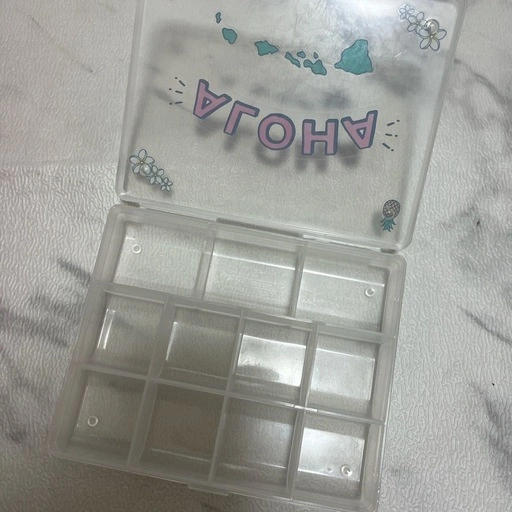 ALOHA柄 小物収納ケースの写真3枚目