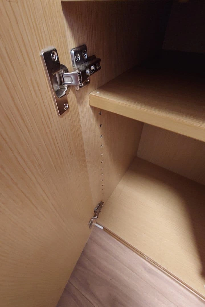 【限界価格】大塚家具 木製本棚 収納棚 【分解不可品】の写真5枚目