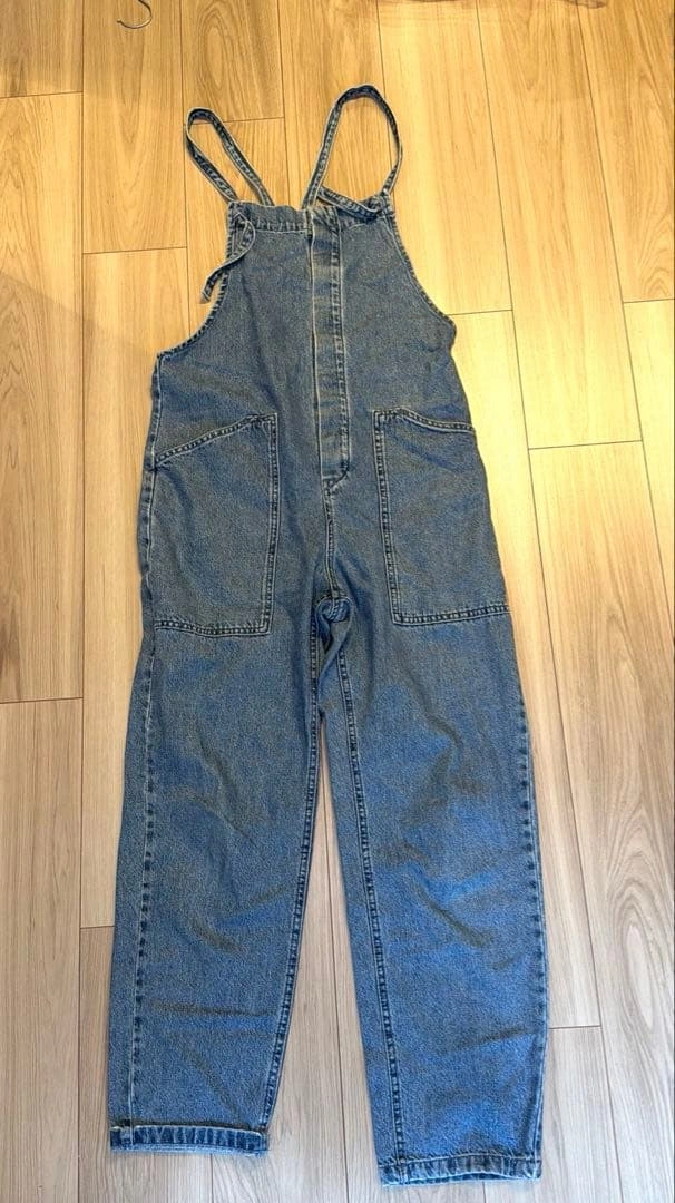 ZARA デニムサロペット オーバーオール XS