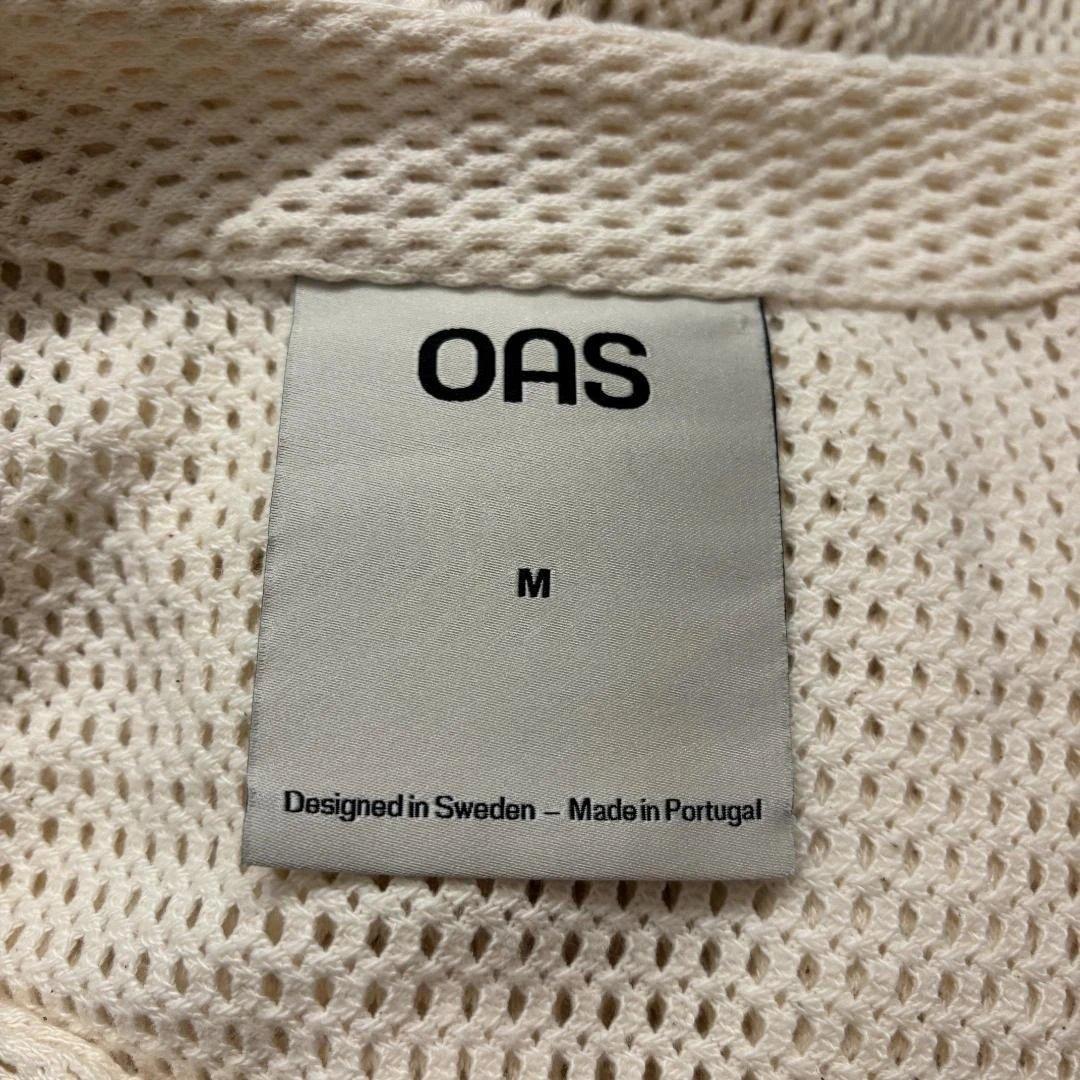 【新品タグ付】OAS ネットニットカーディガン Mサイズの写真3枚目