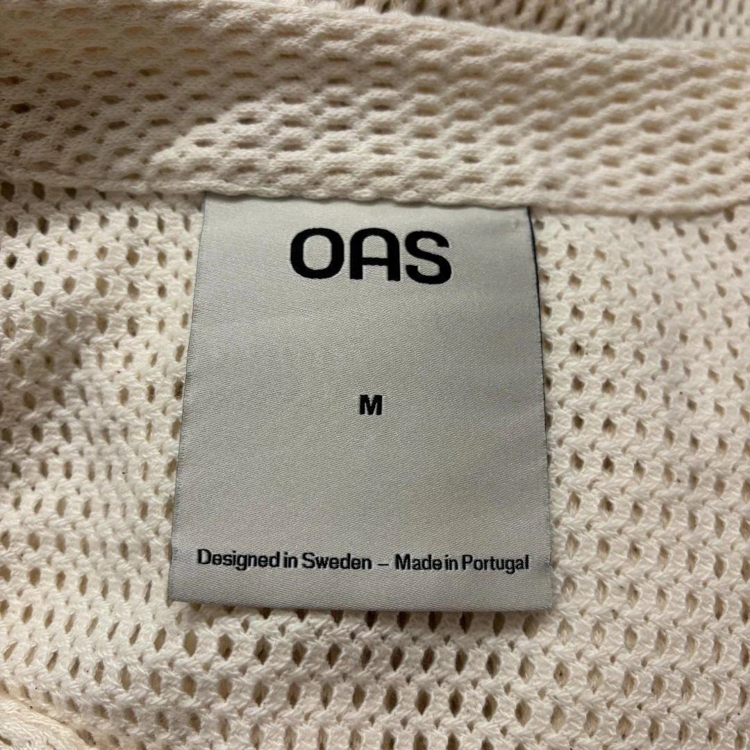 【新品タグ付】OAS ネットニットカーディガン Mサイズの写真3枚目
