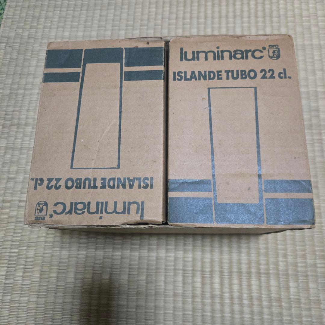 小豆沢限定、リュミナルク グラス 10セット ISLANDE TUBO 22clの写真3枚目