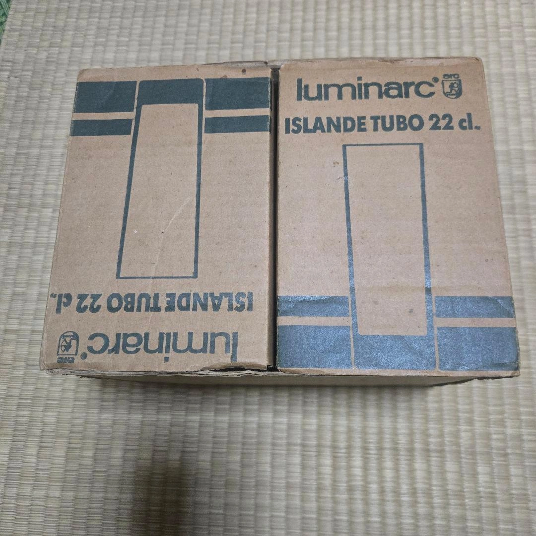 小豆沢限定、リュミナルク グラス 10セット ISLANDE TUBO 22clの写真3枚目