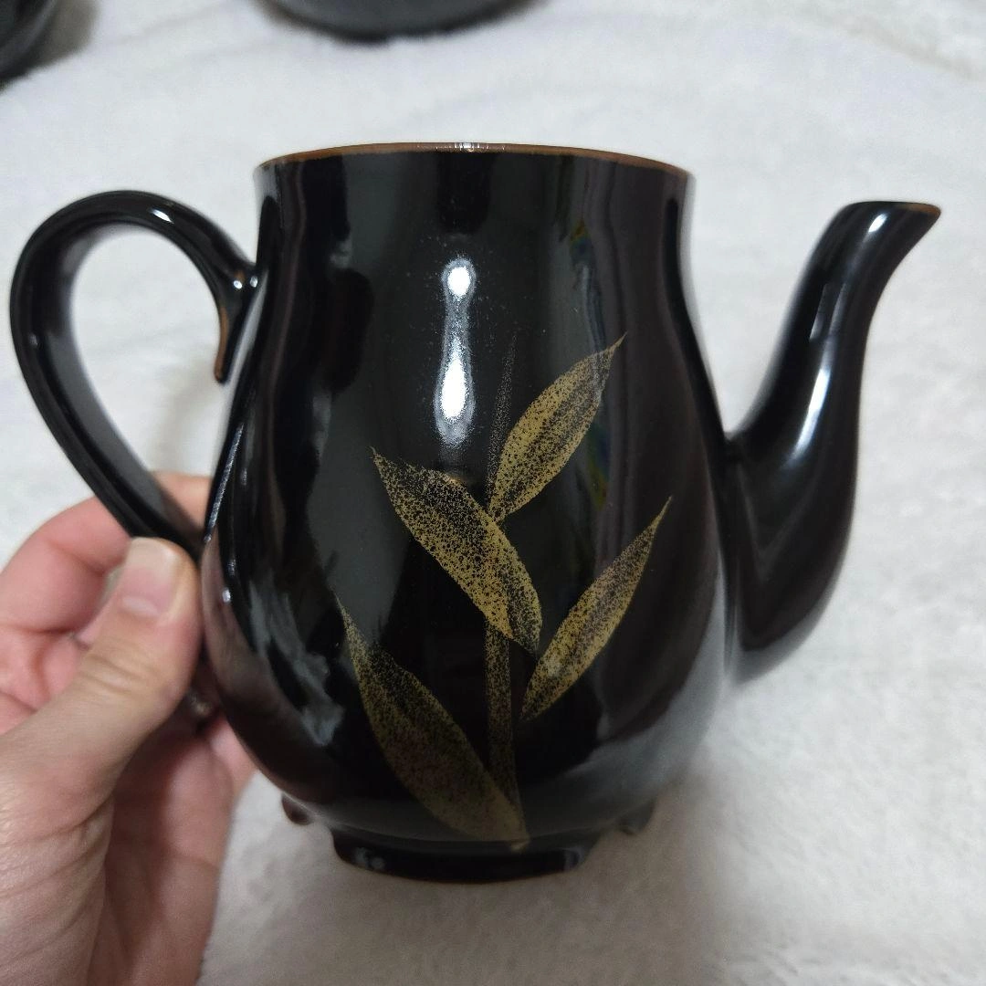 【丸石陶器】美しい器 天ぷら揃え 7点セット(大皿・小皿・急須)の写真7枚目