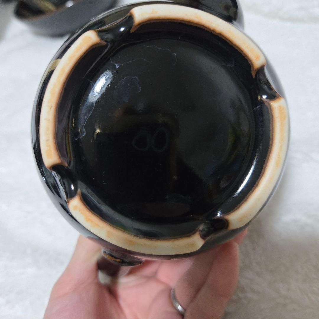 【丸石陶器】美しい器 天ぷら揃え 7点セット（大皿・小皿・急須）の写真9枚目