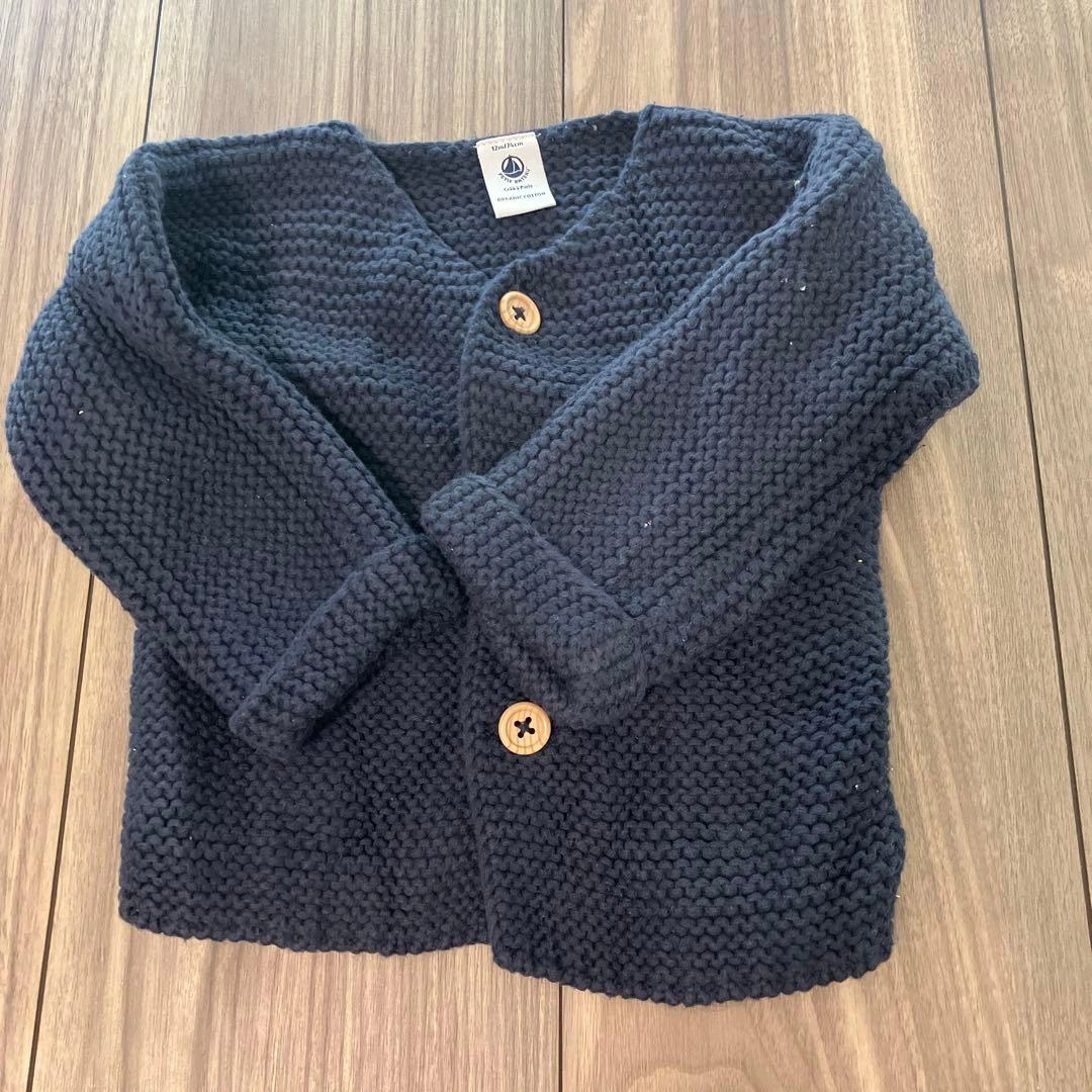 PETIT BATEAU カーディガン 74cm