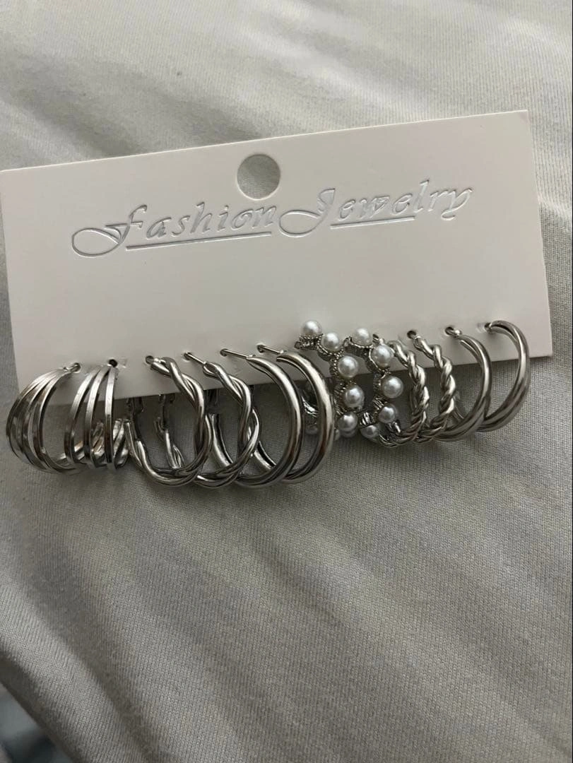 ピアス6ペアセット