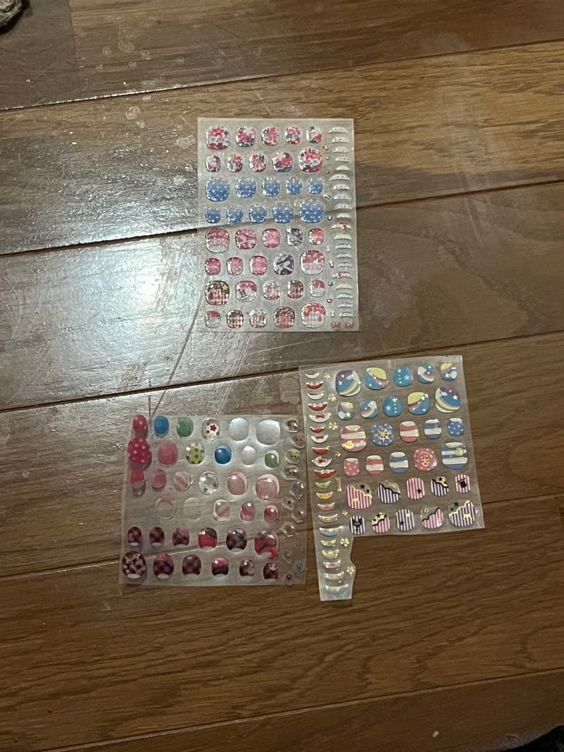 ネイルシール3枚セット