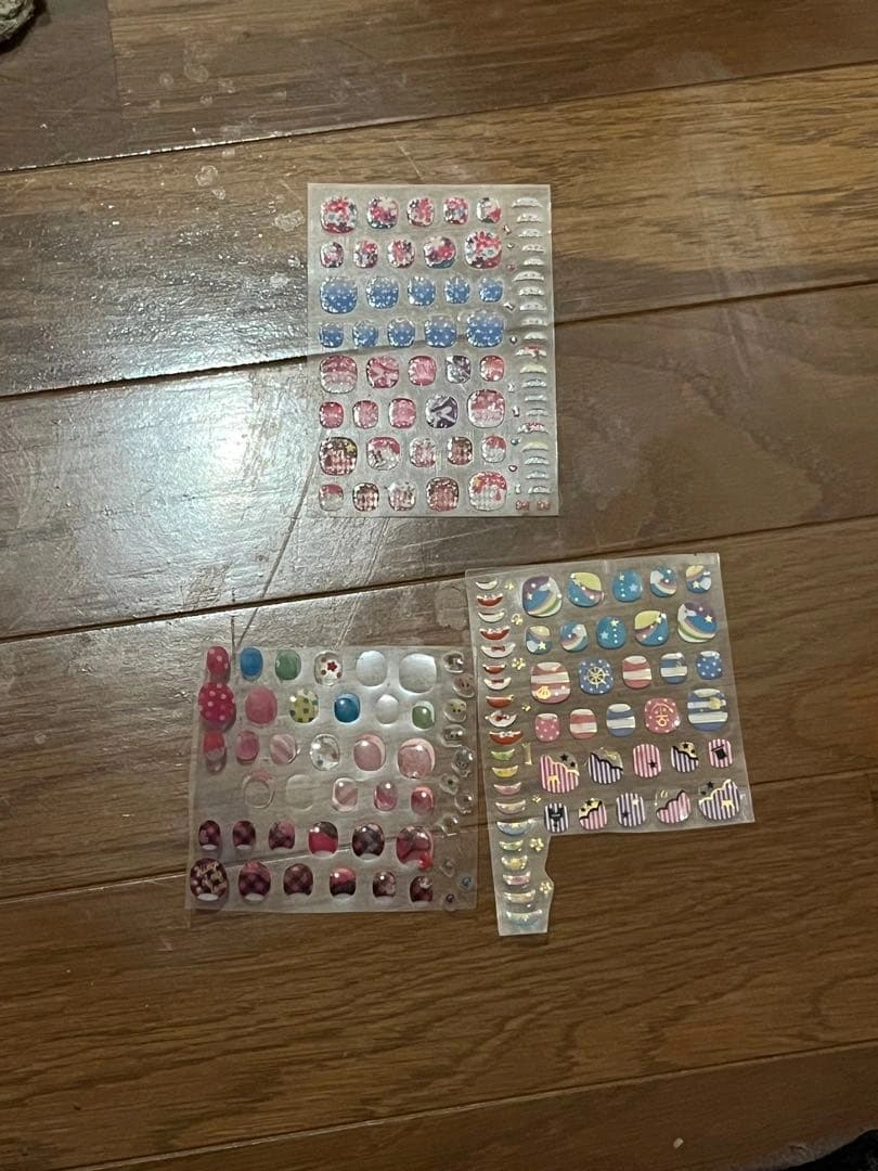 ネイルシール3枚セット