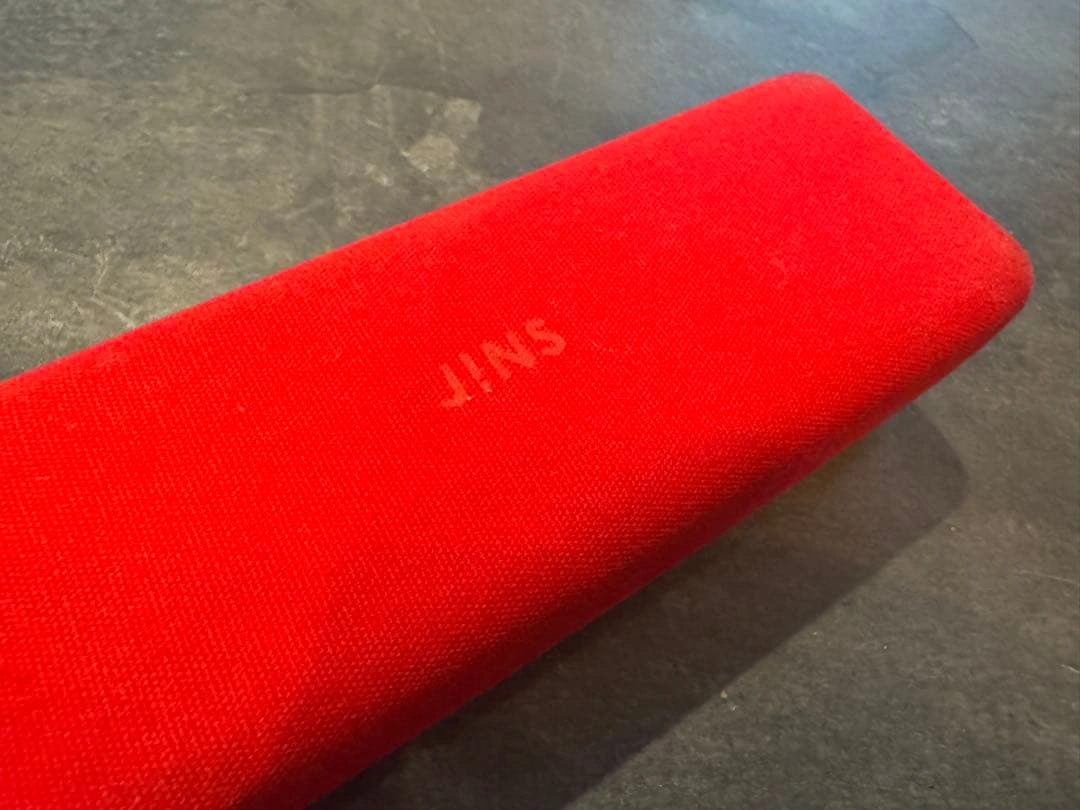 子供用眼鏡JINS kids PC用メガネ FPC-17A-104K ボストン型の写真7枚目