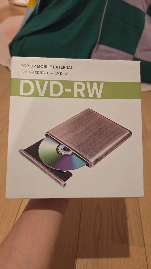 外付けDVD-RWドライブ ポータブル USB3.0対応