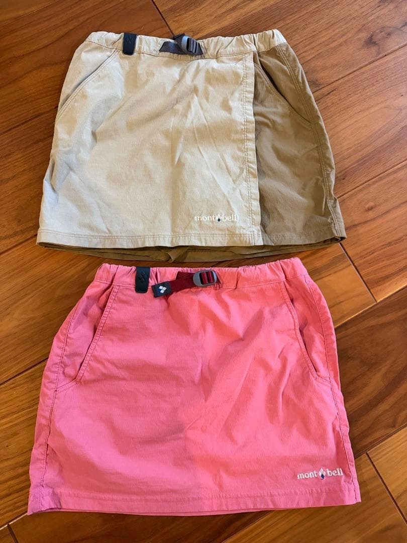 mont-bell キッズ スカート&キュロット130cm 2枚セット