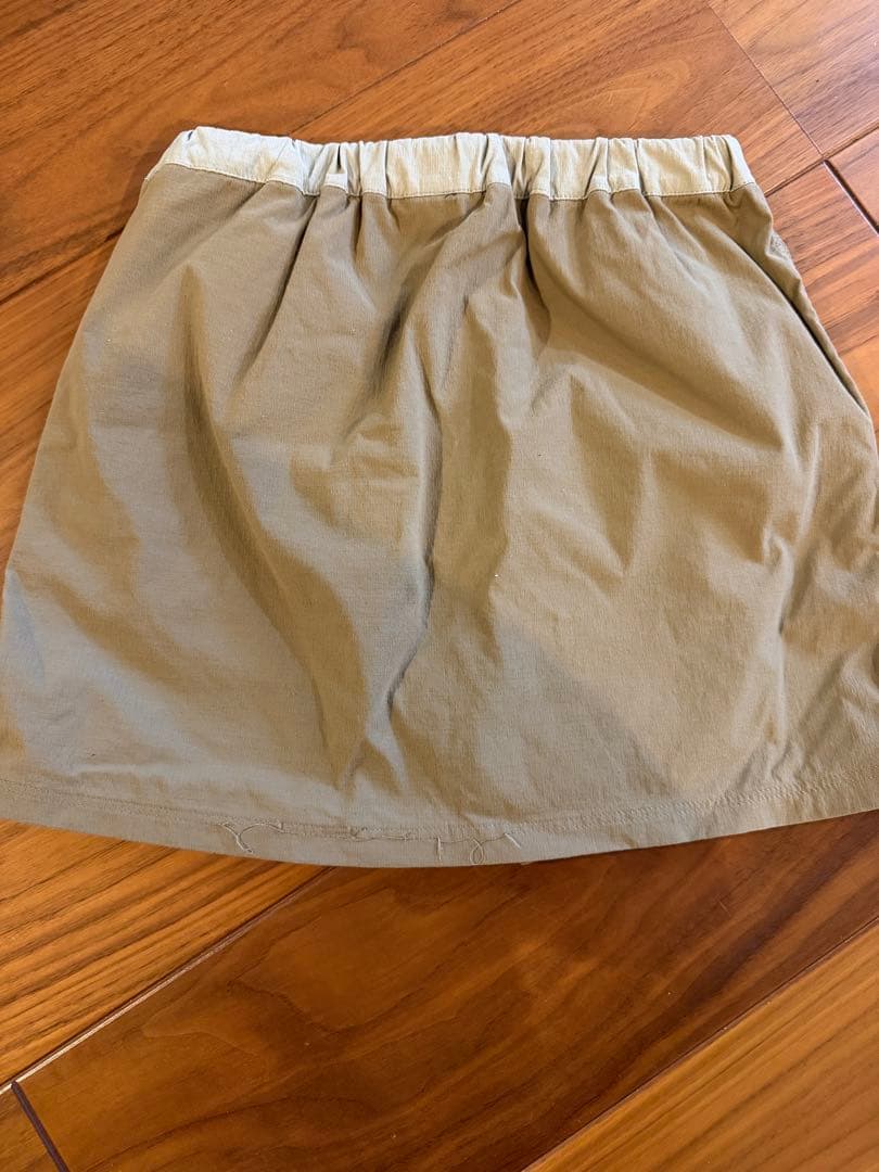 mont-bell キッズ スカート&キュロット130cm 2枚セットの写真7枚目