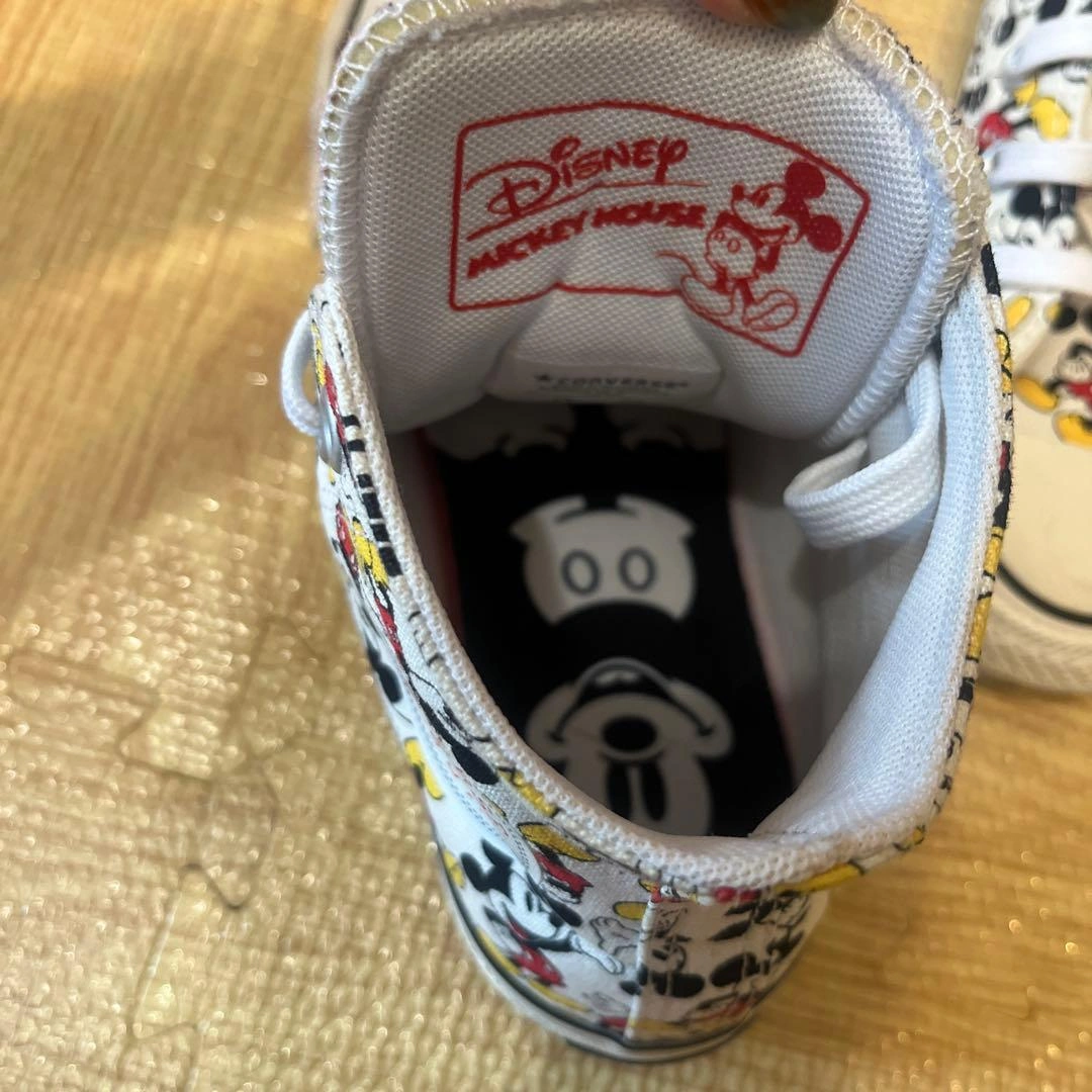 CONVERSE ALL STAR ミッキーマウス ハイカット 24.5cmの写真6枚目