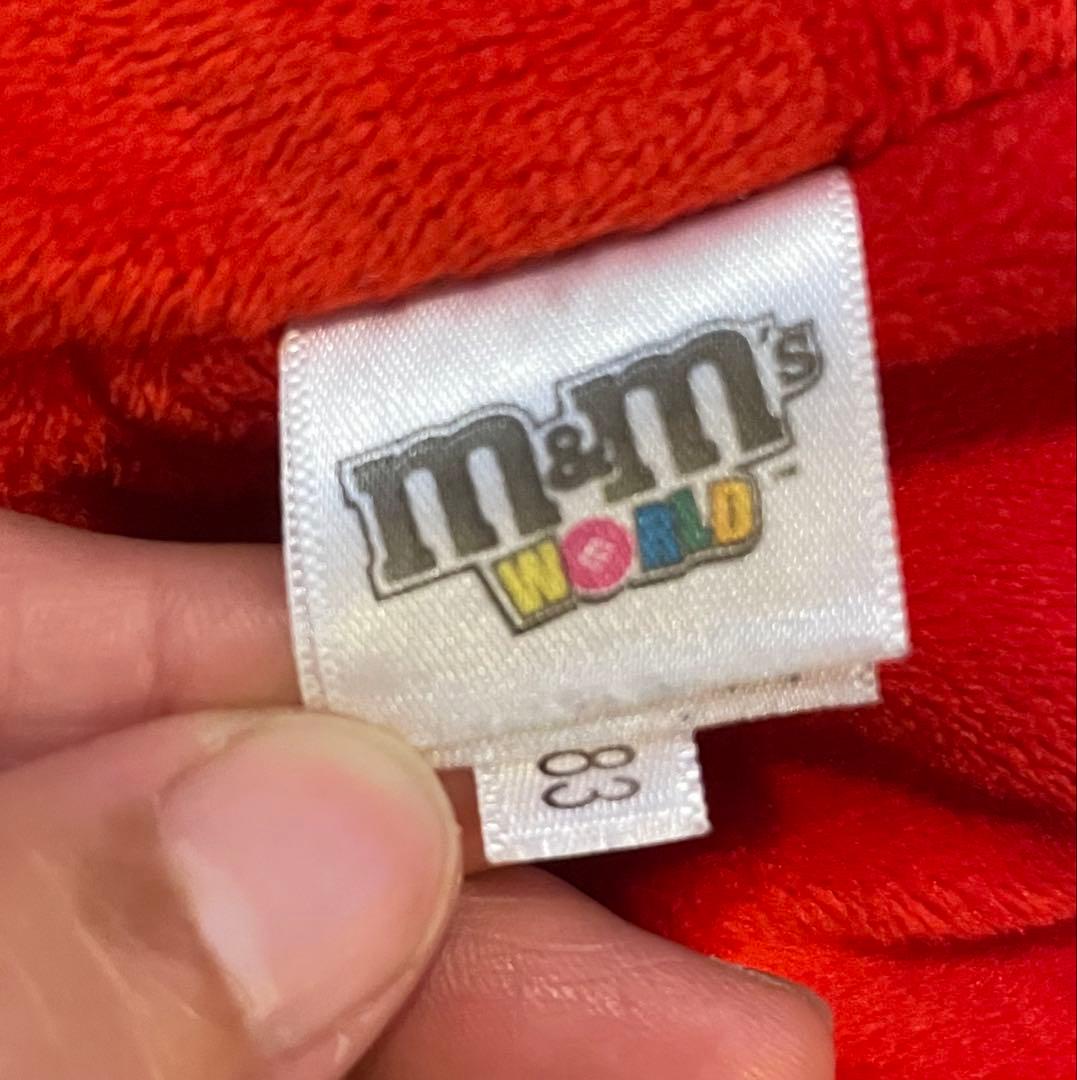 M&M’S WORLD NY キッズ リュック レッド キャラクター 海外限定の写真4枚目