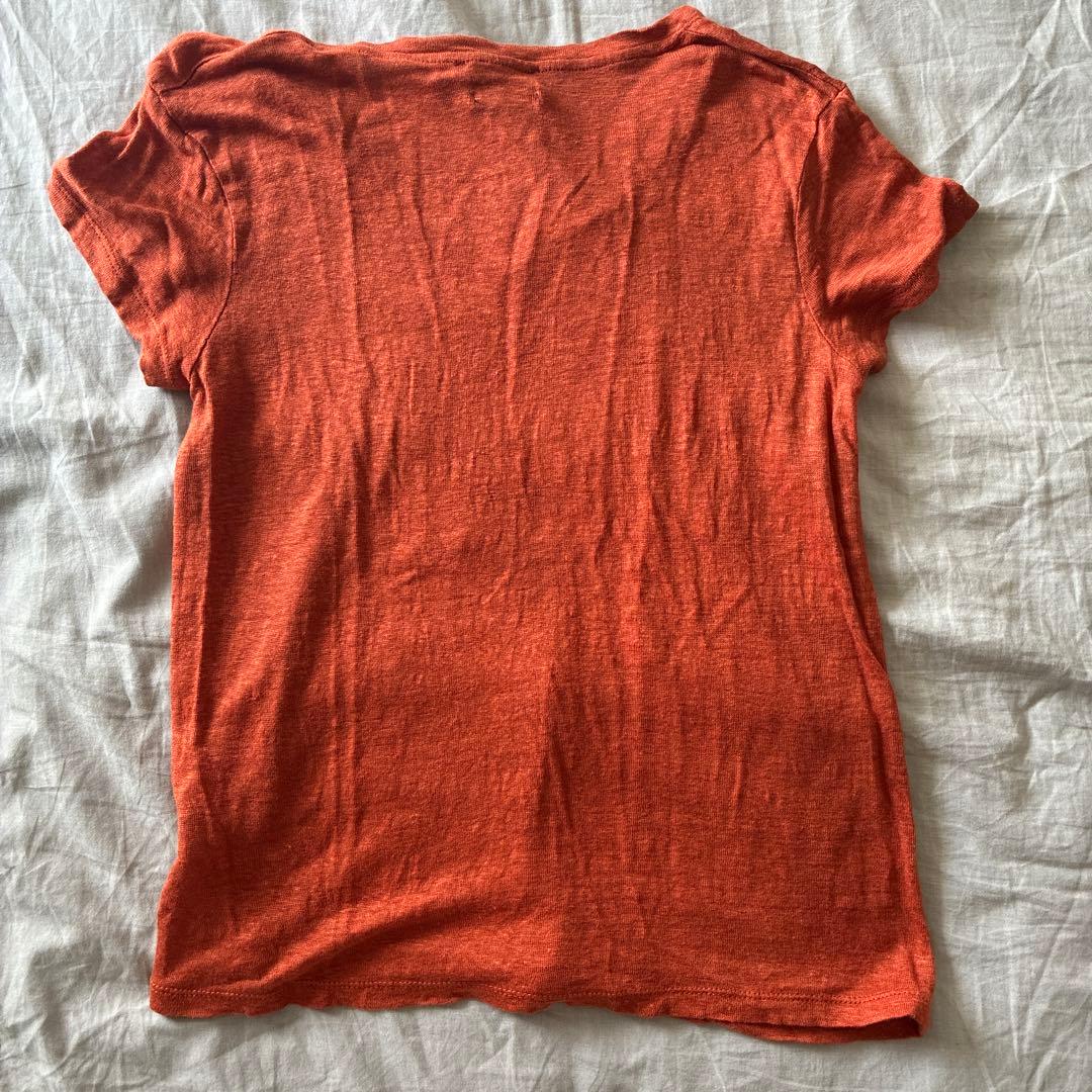 monoprix S 100% linen麻の写真5枚目