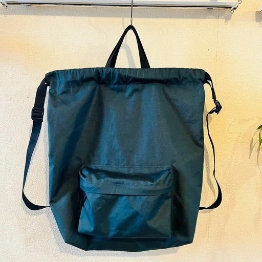 無印良品 トートにもなる巾着リュックサック 2点セットで¥1300