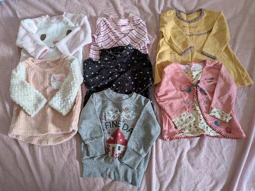 80サイズ　服　まとめて　①の写真2枚目
