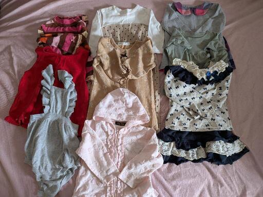 ８０サイズ　女の子服　まとめて　④の写真3枚目