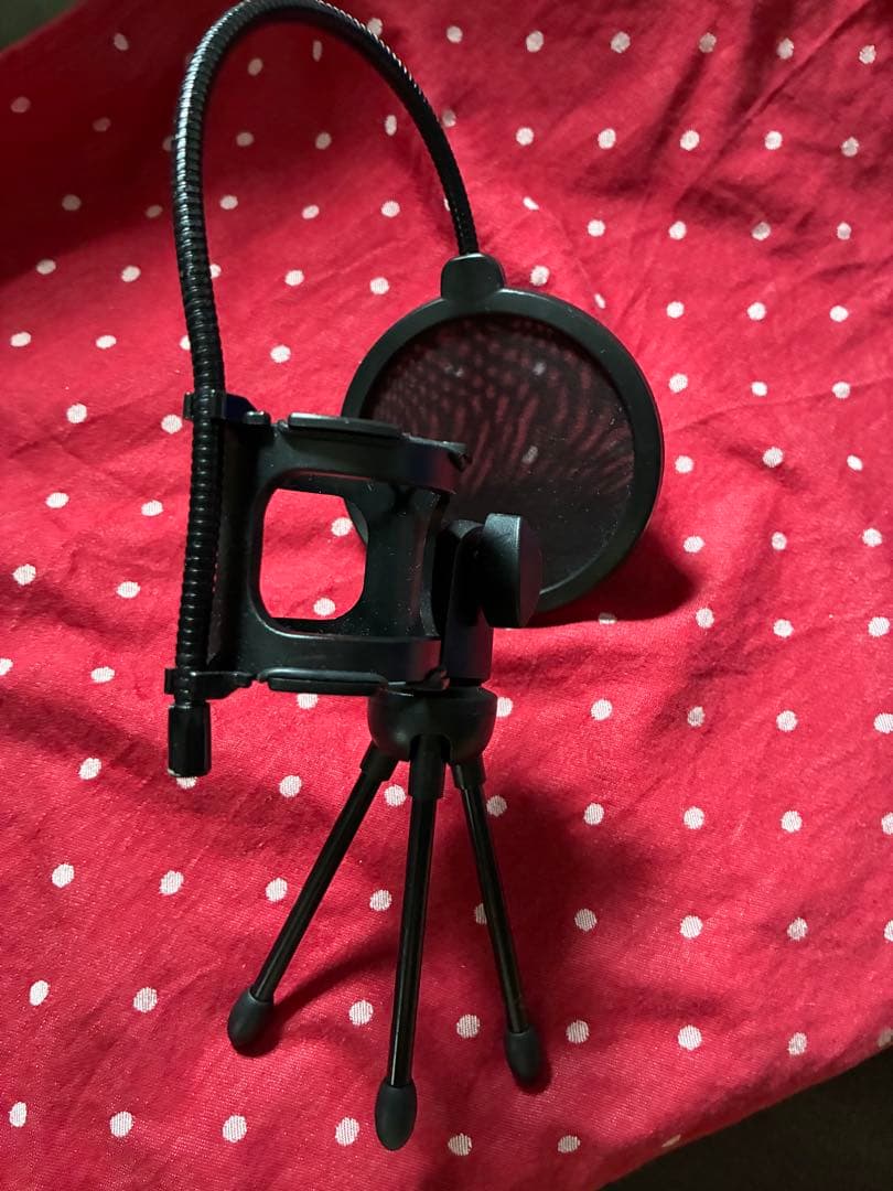 マイクスタンド ポップガード ショックマウント 卓上三脚セットの写真5枚目