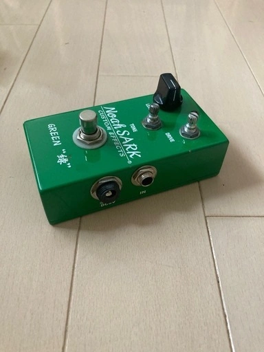 Noah’Sark　GREEN “緑” エフェクター　箱無しの写真2枚目