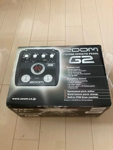 ZOOM G2 ズーム ギター用マルチエフェクター